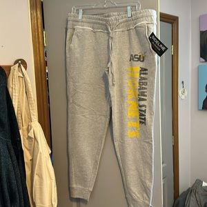 Grey Alabama hornets track pants